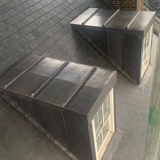 Leadwork on dormer windows richmond